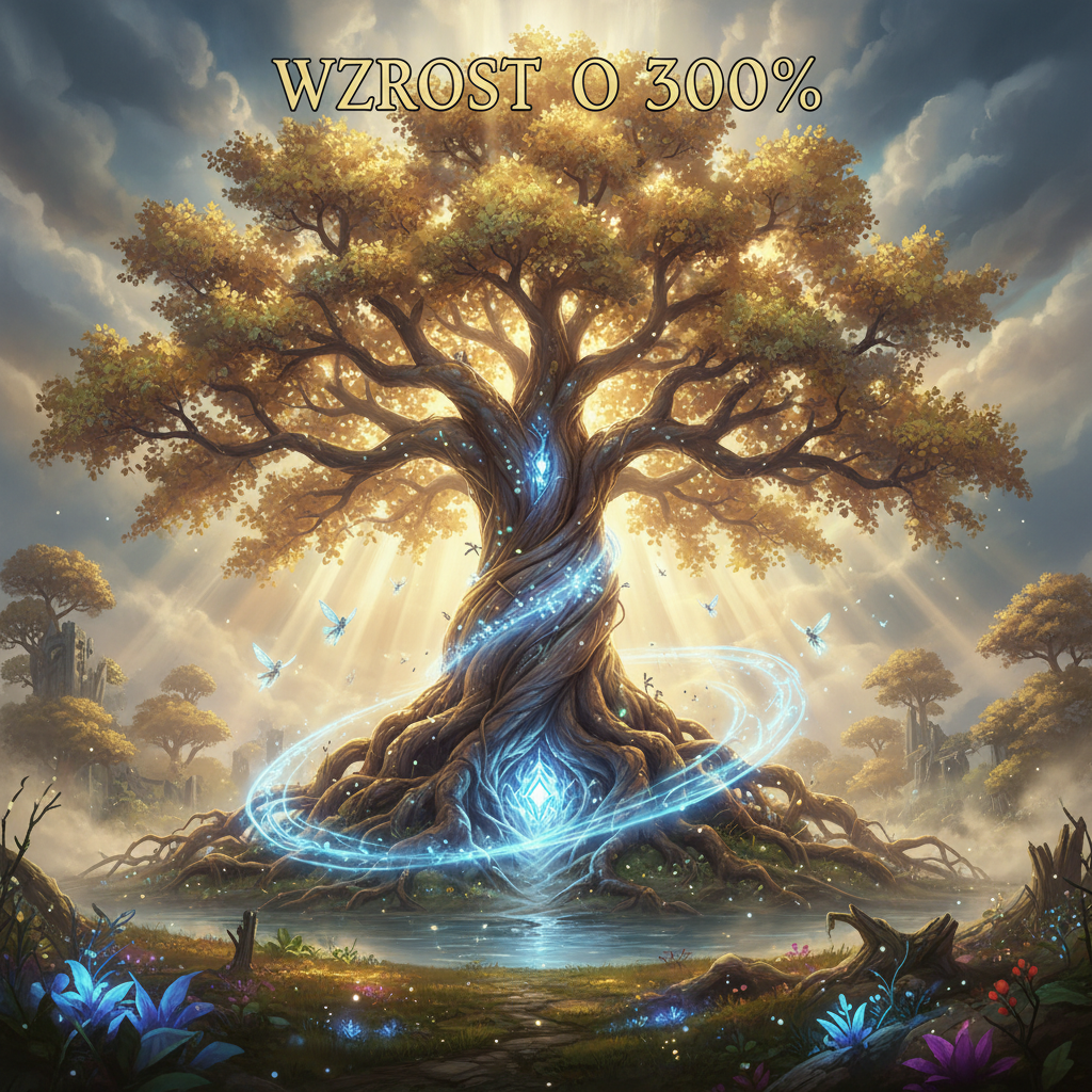 Wzrost o 300%

STYL: fantasy, epic lighting, magic